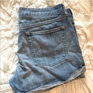 J.crew denim boyfriend shorts